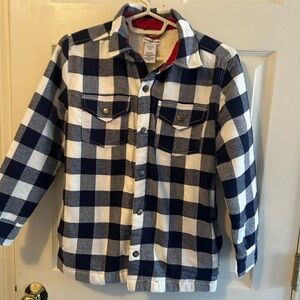 Heavy fleece lined flannel never worn